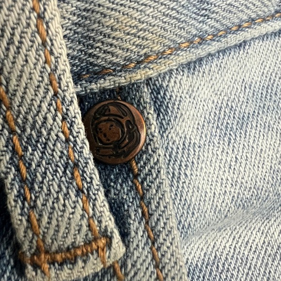 Billionaire Boys Club Distressed Embroidered Patch Skinny Jeans‎ UFO Cactus 38 - Picture 7 of 12